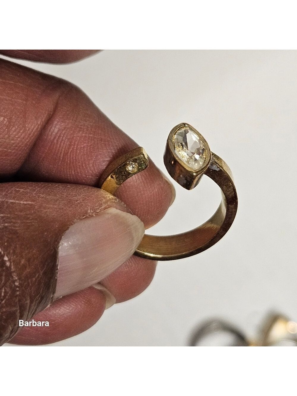 4-Piece Gold-tone Dinner Rings Lot - Picture 10 of 14